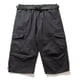 thumbnail image 3 of Pantalones cortos holgados e informales de talla grande para hombre, pantalones cortos con múltiples bolsillos para hombre, 3 of 4