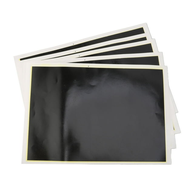 Engraving Marking Color Paper, Engraving Paper 5pcs Scratch Resistant Multi Purpose for DIY Crafts