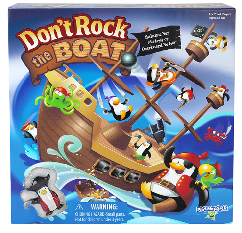 New Hit Don’t Rock The Boat Skill & Balancing family Game penguin pirate ship 