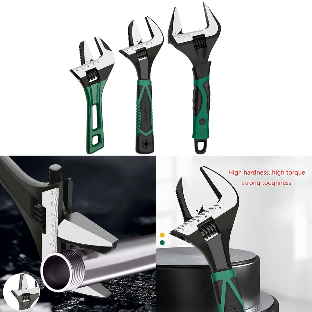 Yokua Versatile Adjustable Wrench for Home, Automotive, and Mechanical Repairs