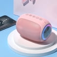 thumbnail image 1 of SuoKom Bluetooth Speakers Wireless Bluetooth Speaker Subwoofer, Waterproof Small Audio Outdoor Audio With Colorful LED Atmosphere Portable Bluetooth Speakers On Clearance, 1 of 8