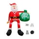 thumbnail image 1 of Adorno inflable navideño de Papá , decoración para fiestas, decoración al libre, accesorios de fotos para techo, patio, exterior, 1 of 8