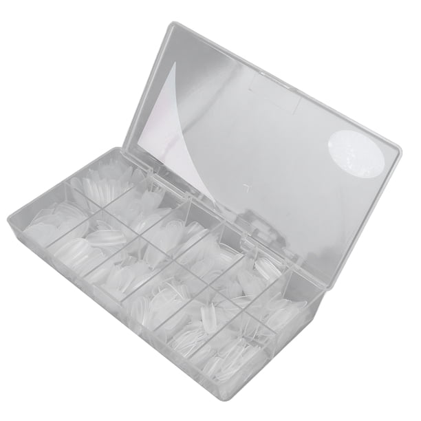 Puntas de Uñas Postizas Transparentes BuyWeekMX 504 Piezas Extralargas