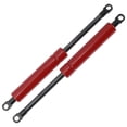 thumbnail image 1 of Unique Bargains 250mm/9.84 Pouces Vérins à Gaz 500N Ressorts à Gaz Acier au Carbone Rouge 2 Pcs Couvercle de Boîte à Outils de Voiture RV Boîte de Rangement Couvercle de Porte d'Armoire, 1 of 7