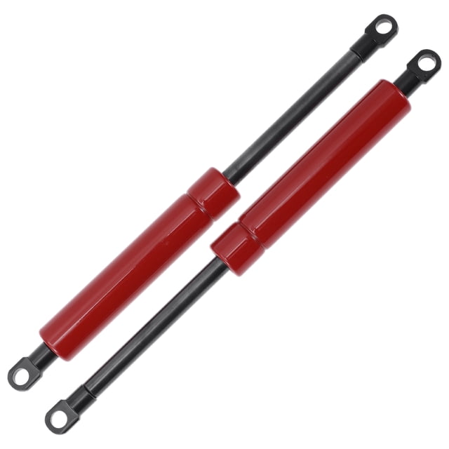 Unique Bargains 250mm/9.84 Pouces Vérins à Gaz 500N Ressorts à Gaz Acier au Carbone Rouge 2 Pcs Couvercle de Boîte à Outils de Voiture RV Boîte de Rangement Couvercle de Porte d'Armoire