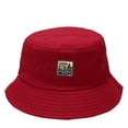 thumbnail image 2 of Chapeaux Bob à Moins de 10 $ Rouges Mode pour Femmes Impression Pare-Soleil Chapeau de Pêcheur Chapeau Bob Chapeau Bob d'Extérieur, 2 of 2