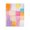 Vibrant Geometric Grid Brushstrokes, variant on Stupell Industries Contemporary Pastel Wonder Smattering Black Framed Print Under Glass, 13 x 16, by Lisa Nohren