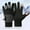 Black-Free Size, variant on CxhicLuv Waterproof Ski Gloves, Velvet Lined, Anti-Slip Silicone, Touchscreen – Thermal Cycling Gloves, Ideal for Snowy Days, Skiing, Riding, Great for Winter Sports