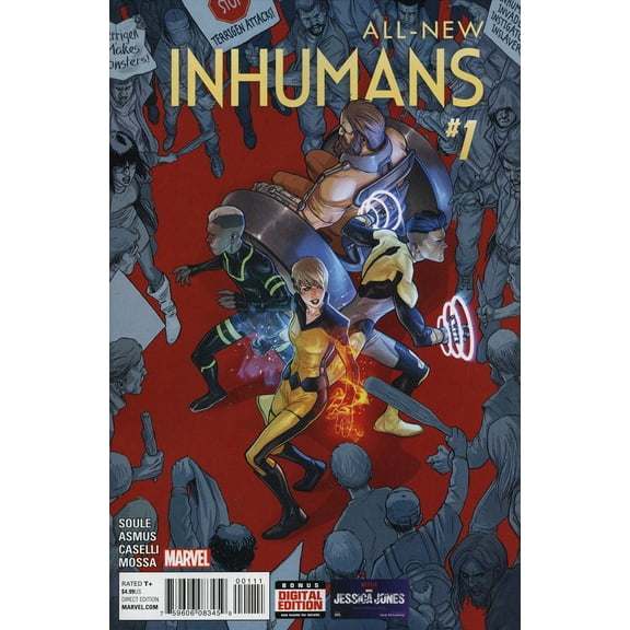 All-New Inhumans #1 VF ; Marvel Comic Book