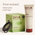 thumbnail image 2 of DIVA Disc & DIVA Wash, Wash for Period Disc, Disc Size Fits Most, 2 of 7