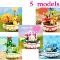 thumbnail image 1 of Bloques de construcción de Pokémon, juguete de Bulbasaur Pikachu, modelo ensamblado para niños, mascota, elfo, regalo para niños, Compatible con Lego, 1 of 5