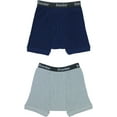 thumbnail image 4 of ToBeInStyle Boy's Pack of 3 Assorted Cotton Boxer Briefs - Medium, 4 of 7