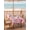 Pink Dark Pink, variant on Outdoor Tablecloth with Umbrella Hole and Zipper, Valentine's Day Rectangle Table Cloth 54x80 Inch Waterproof Tablecloth, Loves Polka Dot Romantic Watercolor Picnic Table Cover for Patio Camping