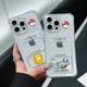 thumbnail image 4 of Pikachu Gengars Squirtles Bulbasaurs funda de teléfono para iPhone 16 15 14 Plus 13 12 Mini 11 Pro Max X Xs 7 8 Card Pocket Clear Cover, 4 of 5