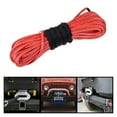 thumbnail image 4 of 5/16"x50' 5500lbs 4.8MMX15M 2.5Ton Towing Winch Rope Heavy Duty Cable String Line Synthetic Fiber With Sleeve Thimble ATV/UTV/ ,Durable & Safe, 4 of 5