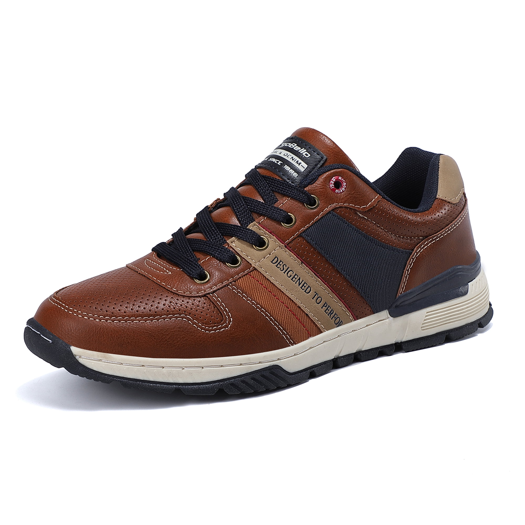 TOPIO Men's Comfortable Walking Shoes Classic Casual Sneakers Shoes ...