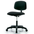 thumbnail image 2 of Global Industrial ESD Chair, Fabric, Black, Armless, Mid Back, 2 of 4