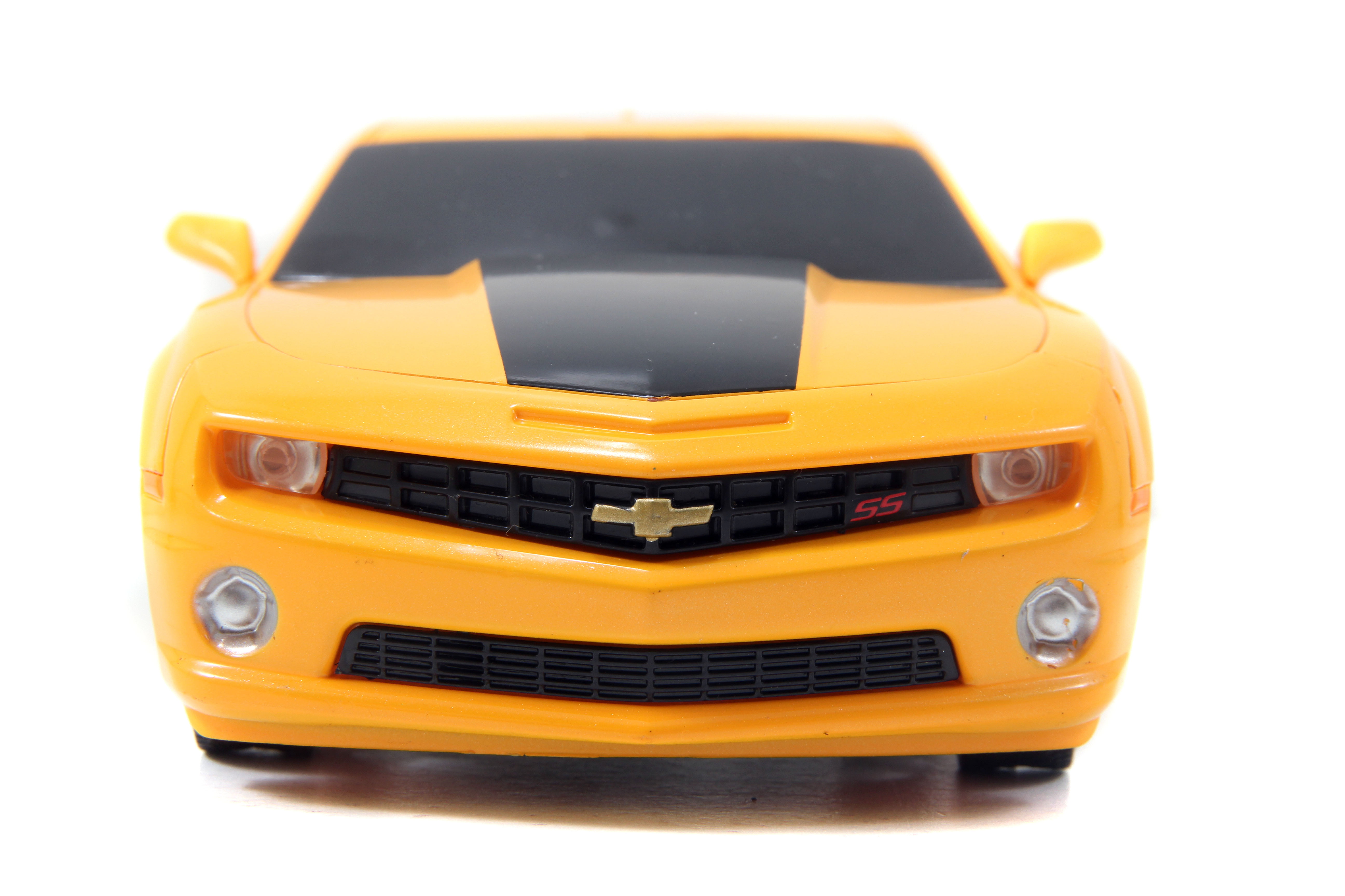Big Time Muscle 2010 Chevy Camaro SS RC Radio Control Cars, Yellow 