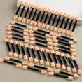 thumbnail image 3 of 100PcsDisposable Eyeshadow Applicators, Sponge Brush,Double-Sided Eye Makeup Sponge Applicators,Makeup Applicators Dual Sides, 3 of 6