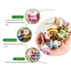 thumbnail image 5 of Colgantes Navideños Yuarrent 6 uds Mini Santa Claus Multicolores, 5 of 6