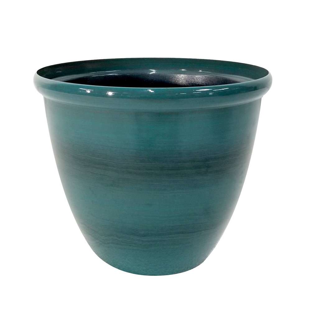 The Your Choice 10" Oriental Indoor and Outdoor Faux Ceramic Resin