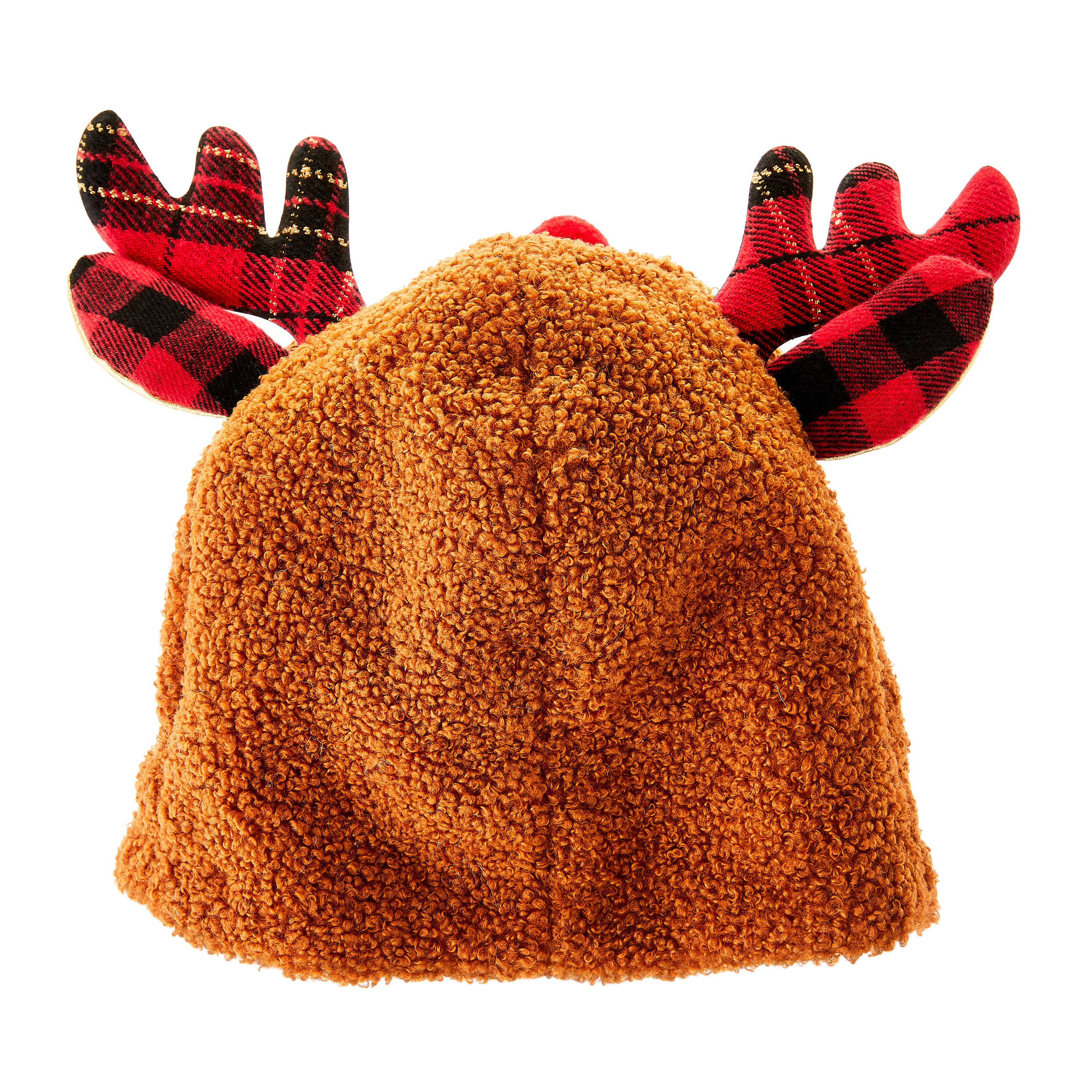 Vibrant Life Holiday Pet Reindeer Antlers Hat for Dogs, Brown, Medium/Large