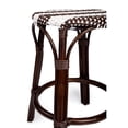 thumbnail image 4 of Butler Specialty Company Tabouret Rond en Rotin de 24 Po - Blanc et Marron, 4 of 7