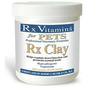 Rx Vitamins for Pets Rx Clay for Dogs & Cats - Helps Bowel Function & Normal Stools - Digestive Health - Powder 100g