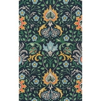 Momeni Newport Hand Tufted Wool Navy Runner 2'3" X 8'