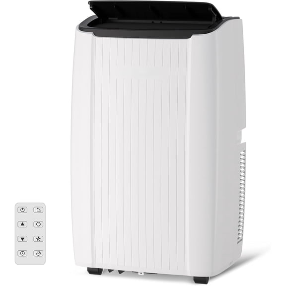 Portable Air Conditioner for No Window, 14000 BTU AC Unit with Dehumidifier, Fan, & Remote, Small Portable AC for Server Rooms, Garages, or Bedrooms with No Window, Up to 550 Sq.Ft