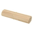 thumbnail image 1 of Unique Bargains 5/32 x 8 Inch Dowel Rods Wood Sticks Unfinished Wooden Dowel Rods Round Dowels Sticks 100 Pcs, 1 of 6