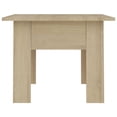 thumbnail image 3 of vidaXL Coffee Table Sonoma Oak 55x55x42 cm Engineered Wood, 3 of 4