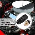 thumbnail image 2 of Unique Bargains 1 Set Auto Engine Temperature Cooling Fan Switch Thread-On AN Fitting Adapter 10AN 180'F On-165'F Off, 2 of 6