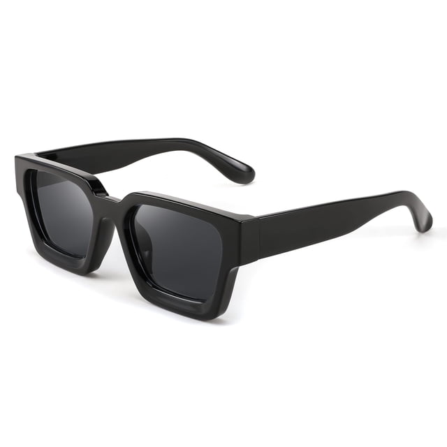 Gafas de sol FEISEDY Retro 90s Square UV400 B2385 para mujeres y hombres