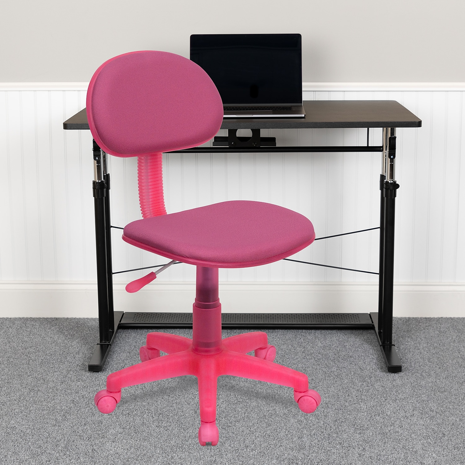 Flash Furniture Pink Mesh Swivel Task Office Chair - image 2 of 9
