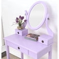 thumbnail image 2 of Moniys Ensemble Coiffeuse et Tabouret Moniya en Bois, 2 of 5