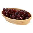 thumbnail image 1 of Bandeja de Servir de Bambú Uxcell, 8.3 x 4.7 Pulgadas, Bandejas de Madera en Forma de Barco, Platos de Servicio Portátiles para Comida, Frutas, Aperitivos, Pan, Vanity, Bodas, Picnics, Caqui, 1 of 7