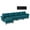 Peacock Blue, variant on Costway Modern Modular L-shaped Sectional Sofa w/ Reversible Chaise & 2 USB Ports Grey