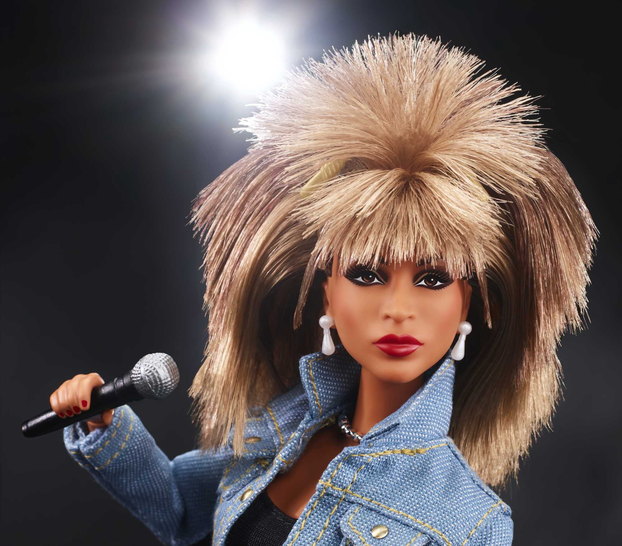 Barbie Signature Tina Turner Barbie Doll in ‘90s Fashion, Gift for Collectors