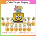 thumbnail image 3 of SpongeBob SquarePants Party Supplies Honeycomb Centerpieces Table Toppers Backdrop Decorations for Birthday, 3 of 6