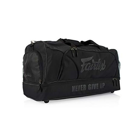 Fairtex Gym Bag Gear Equipment Color Blue or Gray or Yellow for Muay Thai, Boxing, Kickboxing, MMA (Best Boxing Equipment For Home)
