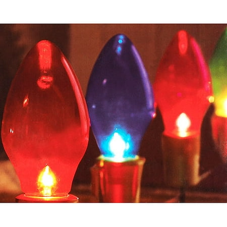 Holiday Time Jumbo Multi-Colored Bulb Lawn Stakes