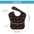 thumbnail image 4 of Easygdp Poker Creative Symbols Bibs For Babies, Baby Bibs for Eating, Toddler Bibs, Waterproof Bibs, Feeding Bibs, for Toddlers, Boys, Girls, 4 of 8