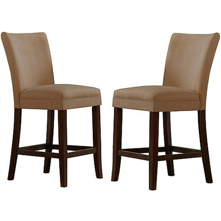 Parson Microfiber Stools, Set of 2, Peat