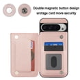 thumbnail image 6 of Allytechgroup Wallet Case for Google Pixel 9 Pro XL, Cards Holder RFID Blocking Premium PU Leather Stylish Stand Flip Back Cover Case for Google Pixel 9 Pro XL, Rosegold, 6 of 8