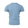 thumbnail image 4 of Men's Holiday Print Round Neck Short Sleeve Top Casual Sports Top, Size M-3XL, 4 of 5