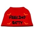 thumbnail image 1 of Feeling Batty Screen Print Shirts Red Xl (16), 1 of 1