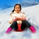 thumbnail image 1 of Skiing Board Plastic Snow Sled Board Big Handle Winter Snow Grass Sand Board, Portable Skiing Board, Foldable Snow Sled, Lightweight Plastic Construction, For Adults Kids, Snow Grass Sand, 1 of 6