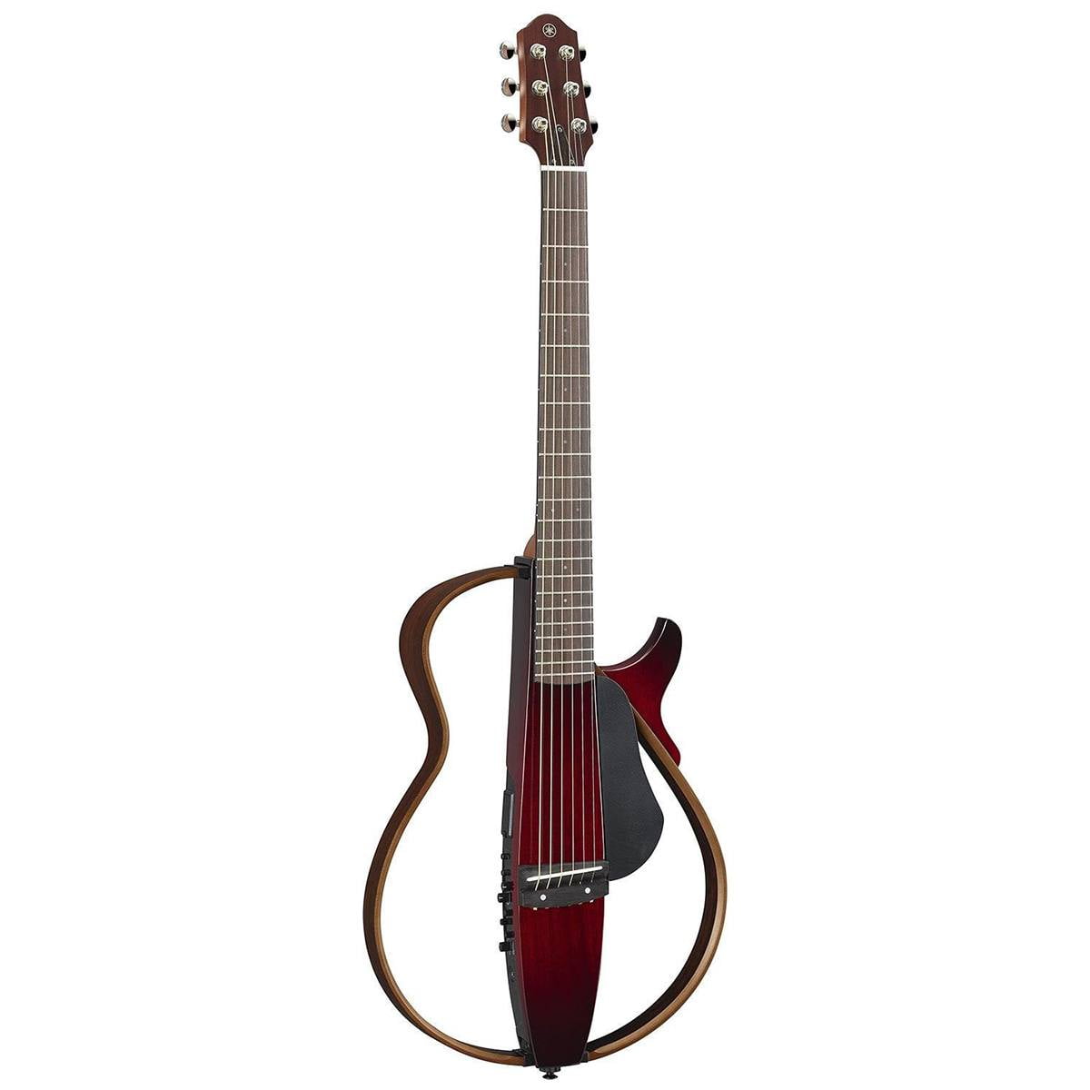 Yamaha SLG200S Steel String Silent Guitar (Crimson Red Burst)