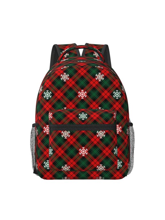 Christmas With Character Print Casual Backpack: A Computer Backpack Ideal for Men and Women, Perfect for College, School, or Daily Travels-One Size
